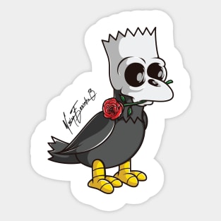 raven simpson Sticker